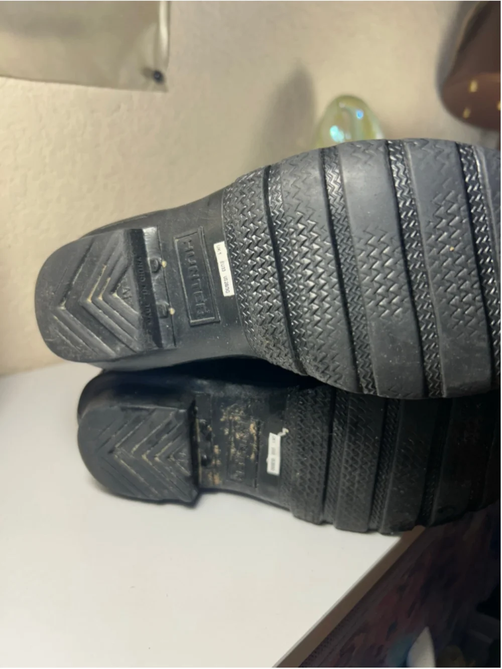 Girls Hunter Rain Boots Size 2 Black